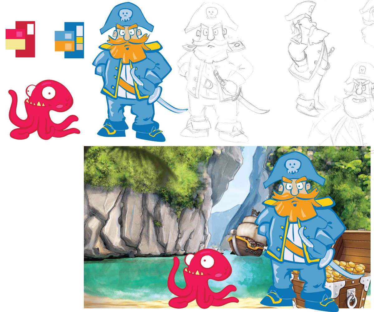 Character Design by C.Moro for Mr Duton | Design #5059499