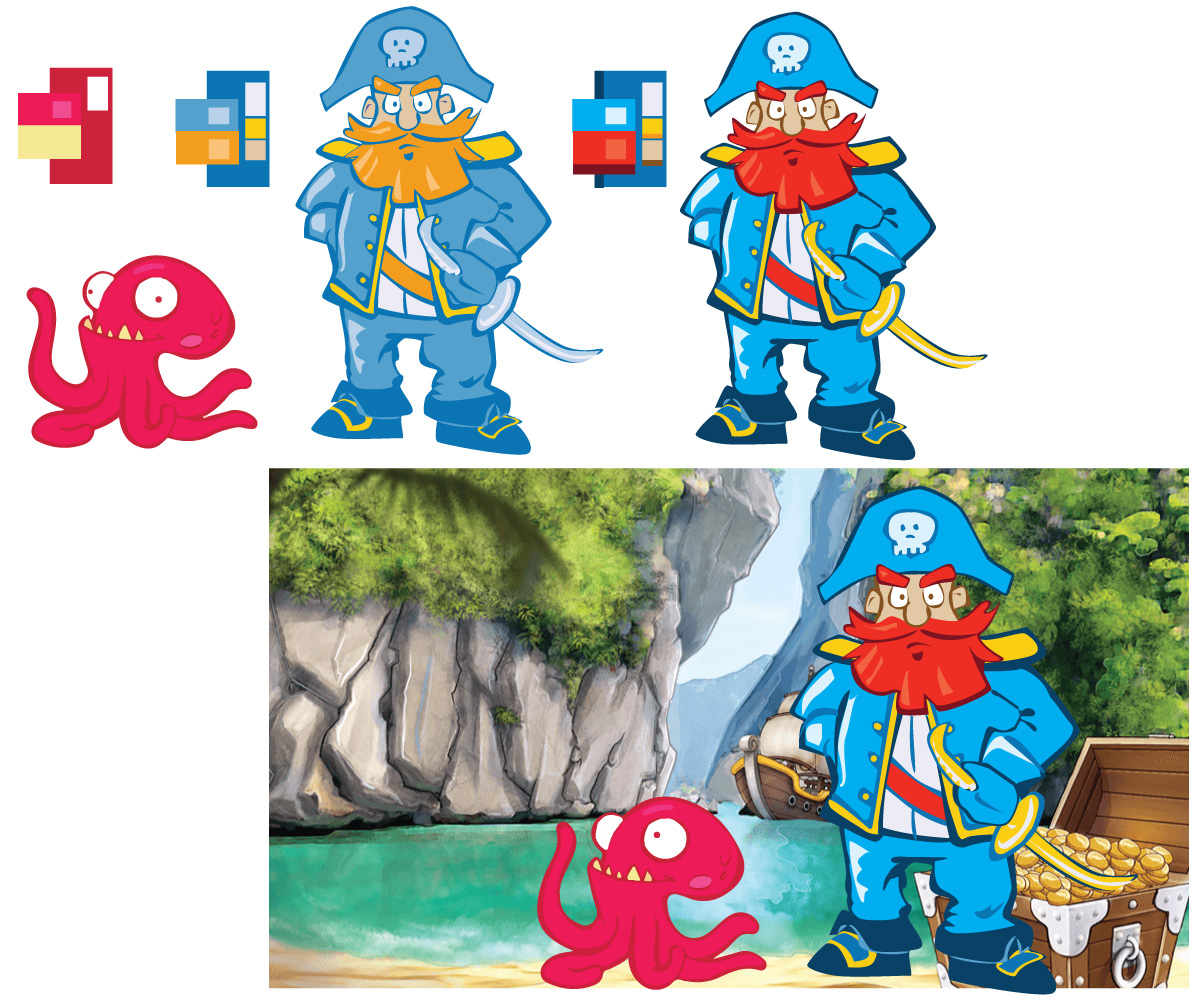 Character Design by C.Moro for Mr Duton | Design #5060736