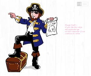 Character Design by SHIRT-ART CO. for Mr Duton | Design: #5086800