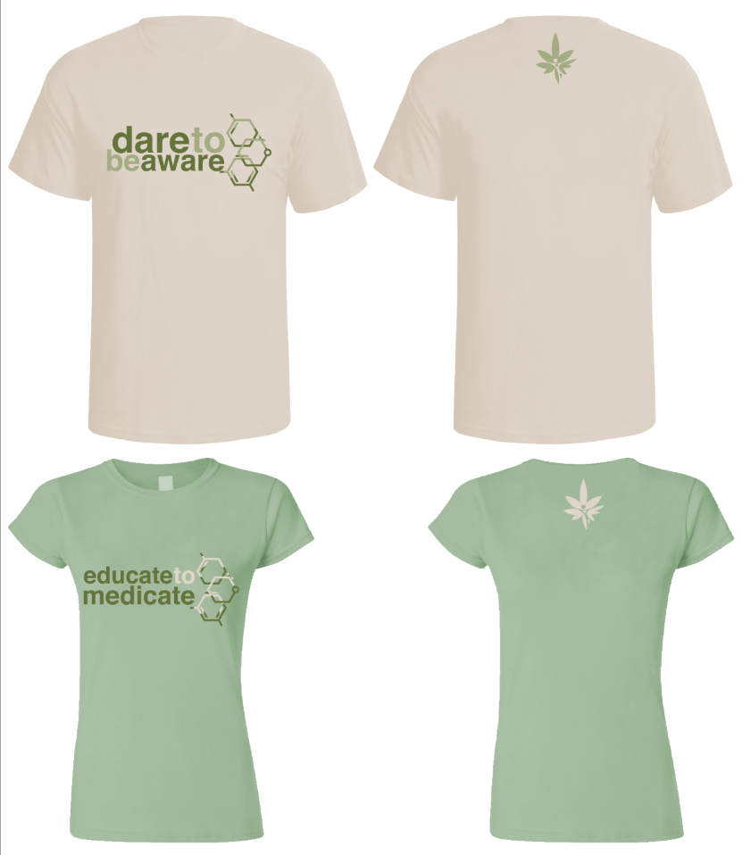Diseño de Camiseta por AdamDeanDesigns para CannAware, LLC | Diseño #5007835