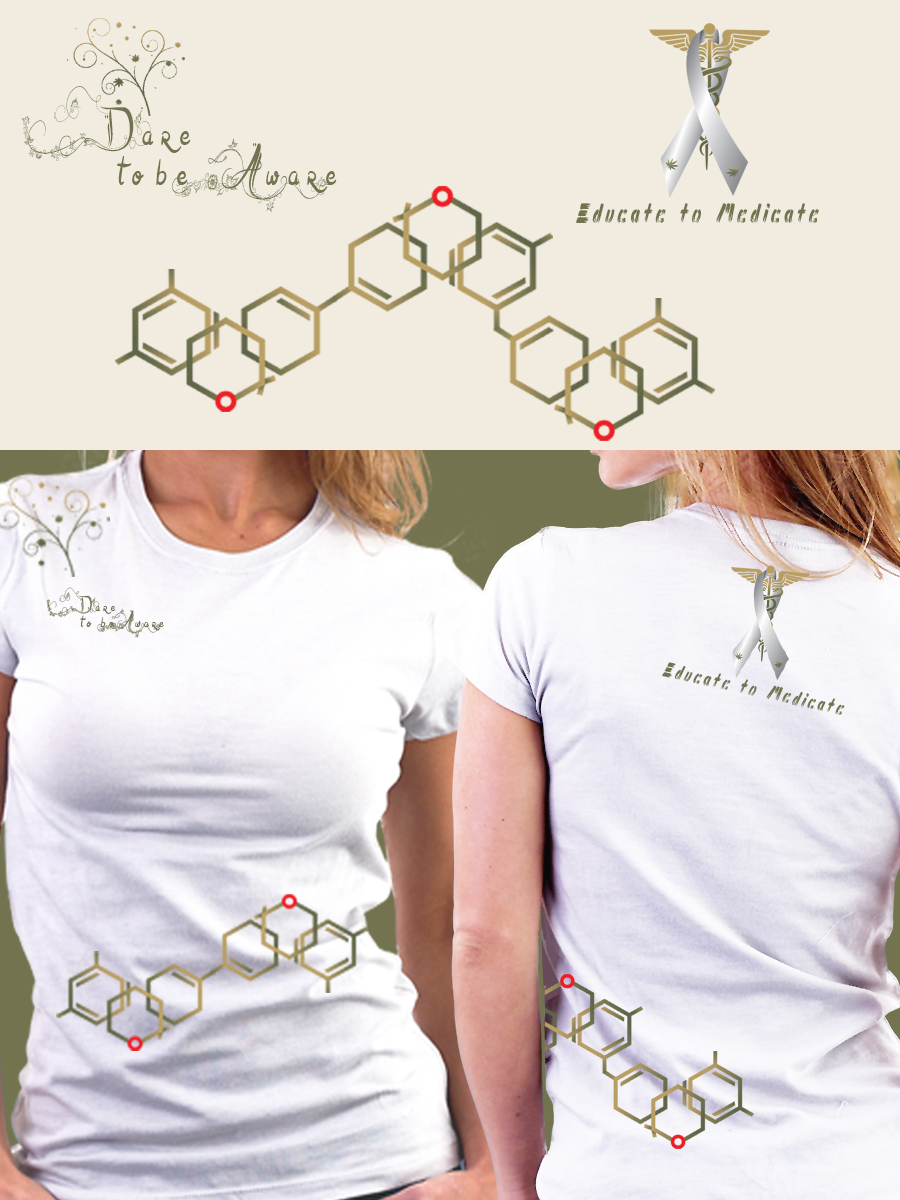 Diseño de Camiseta por TZãrtz para CannAware, LLC | Diseño #4990025
