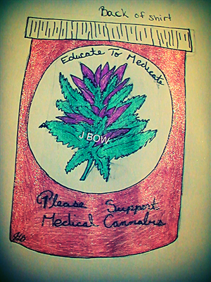 T-shirt Design by Jennifer Bowman for CannAware, LLC | Design: #4991445