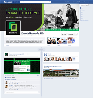 FDFL timeline design | Facebook-Design von gekgrfx