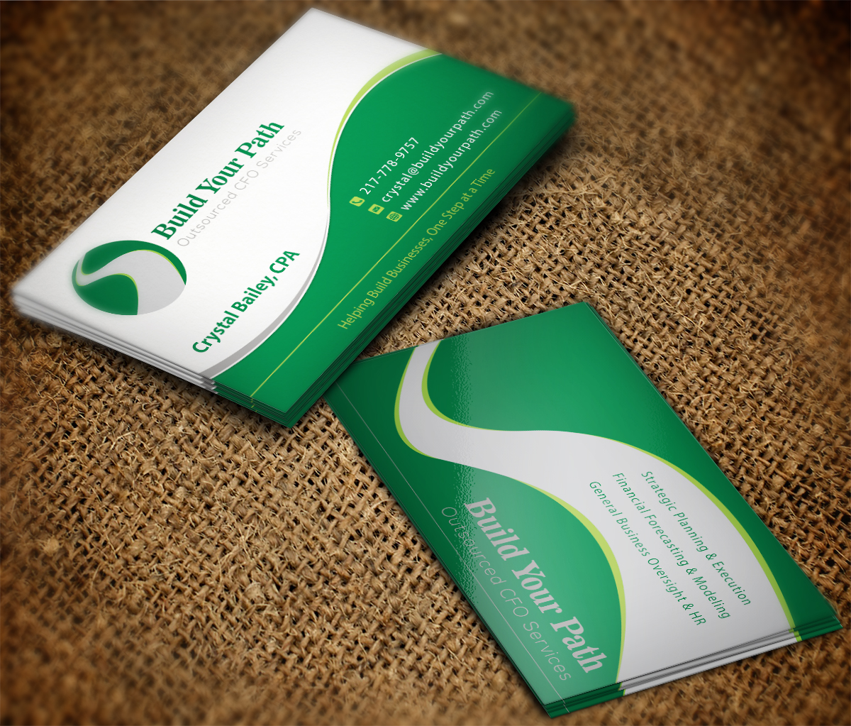Business Card Design by MT for Build Your Path Consulting | Design: #5016608