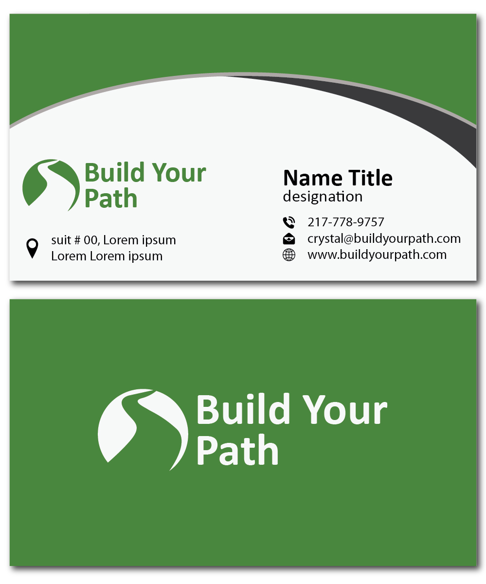 Business Card Design by joliau for Build Your Path Consulting | Design #4969180