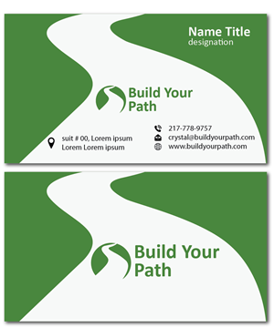 Business Card Design by joliau for Build Your Path Consulting | Design: #4969184