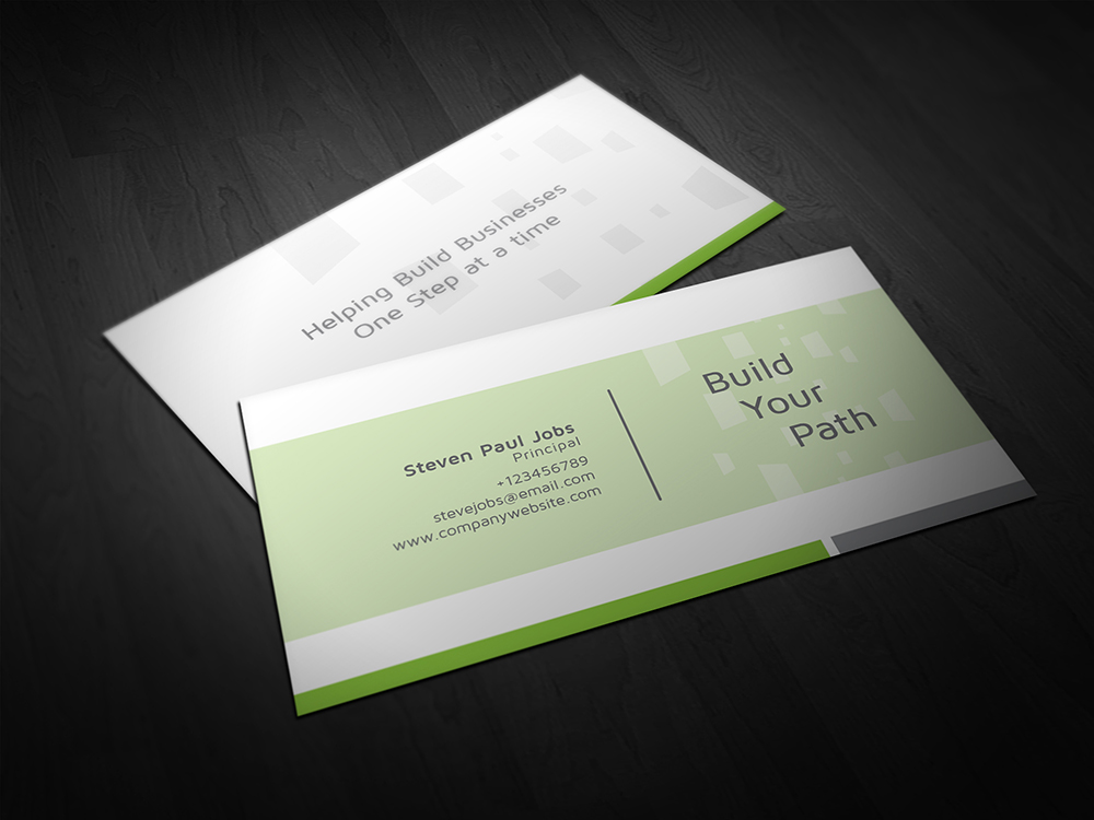 Business Card Design by xyMotion for Build Your Path Consulting | Design #4998162