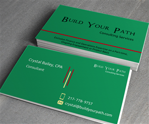 Business Card Design by toron00 for Build Your Path Consulting | Design #4969489