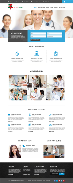 Web Design by Silverfox Studio for YoungBodyMind.com | Design: #5184787