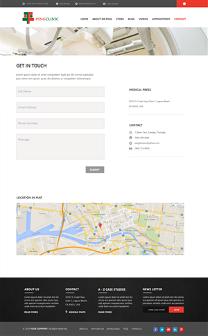 Web Design by Silverfox Studio for YoungBodyMind.com | Design: #5187615