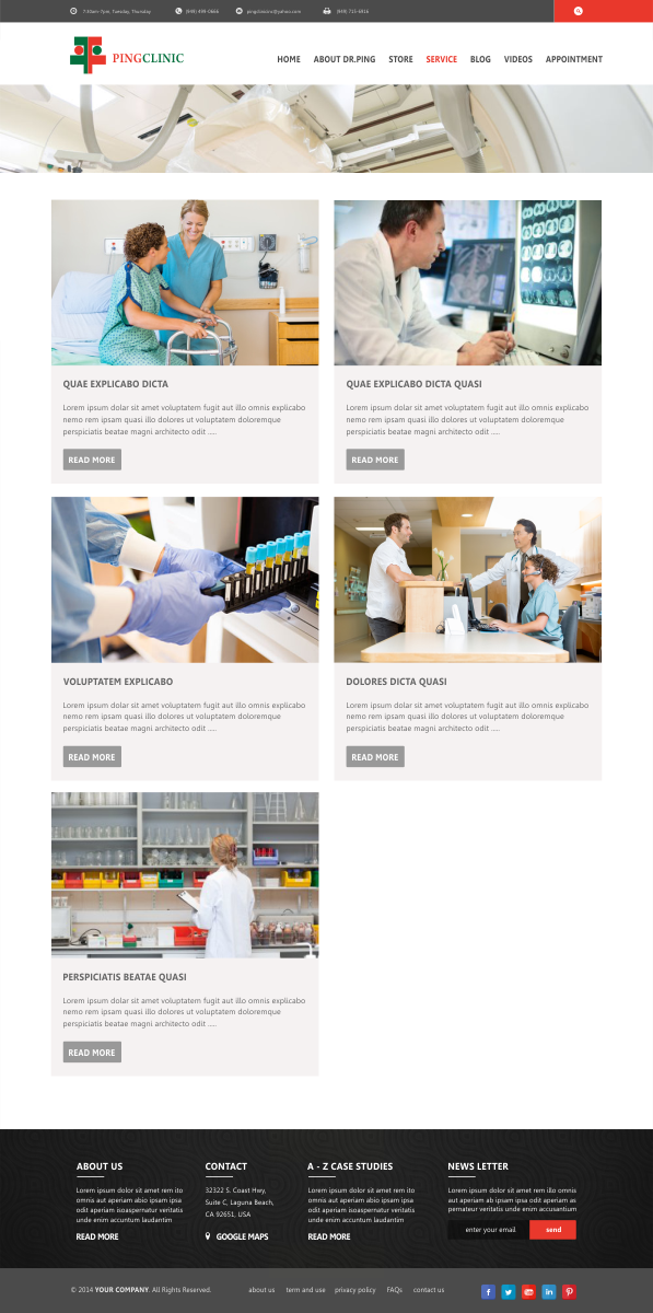 Web Design by Silverfox Studio for YoungBodyMind.com | Design #5187673