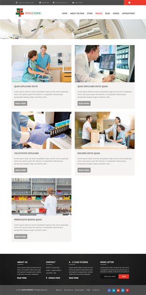 Web Design by Silverfox Studio for YoungBodyMind.com | Design: #5187673