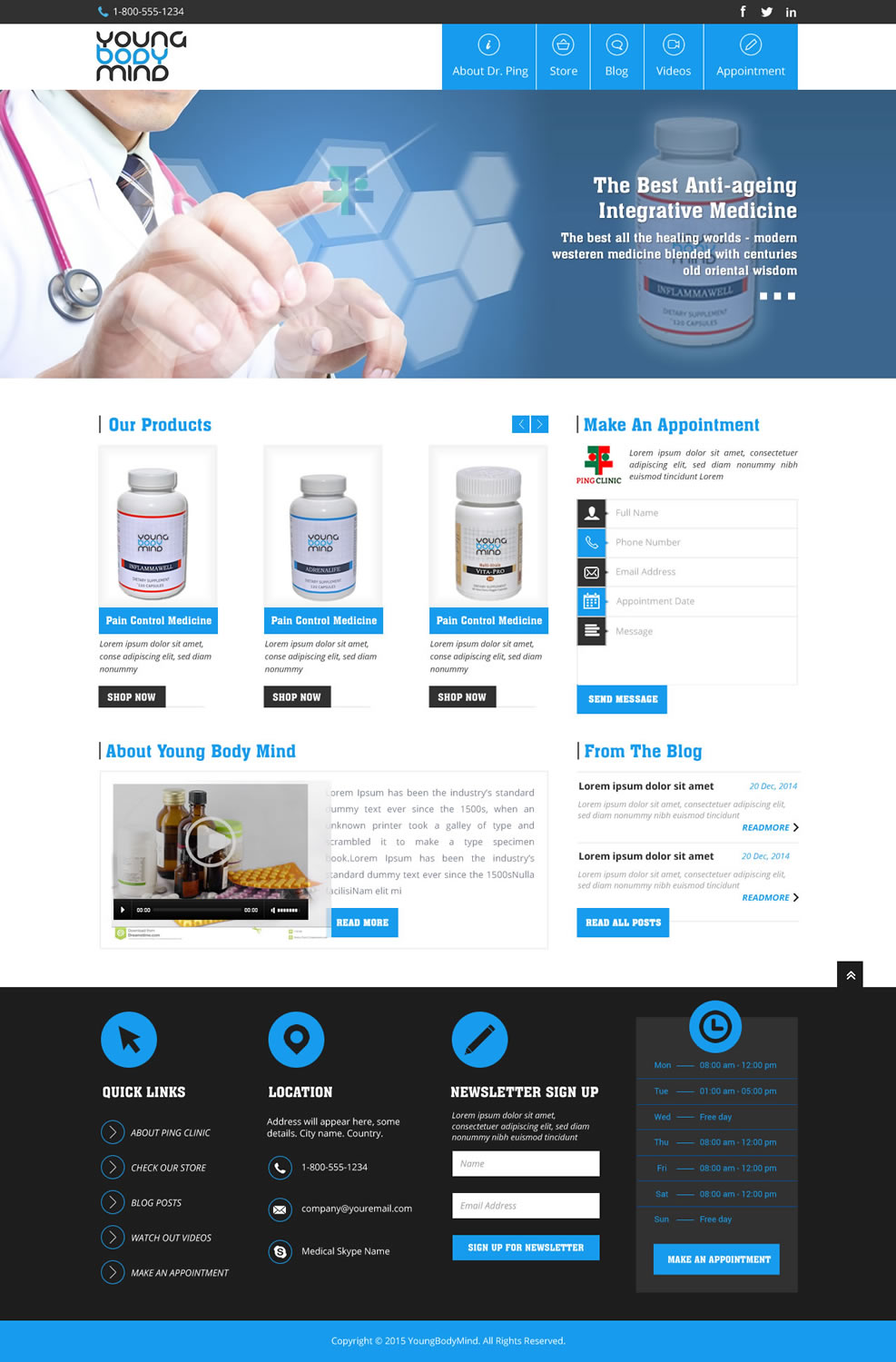 Web Design par Sbss pour YoungBodyMind.com | Design #5761720
