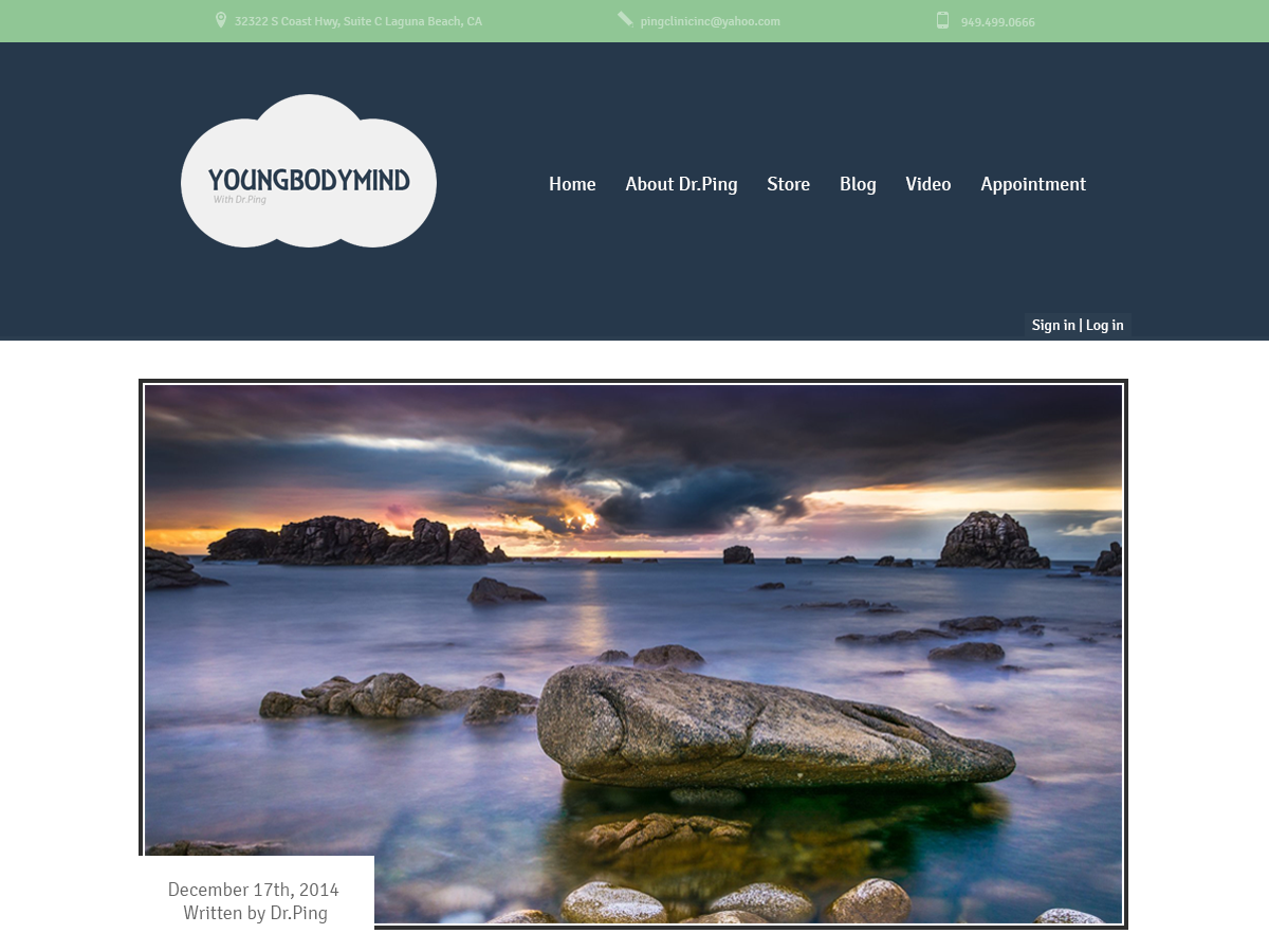 Web Design par Renol pour YoungBodyMind.com | Design #5086248