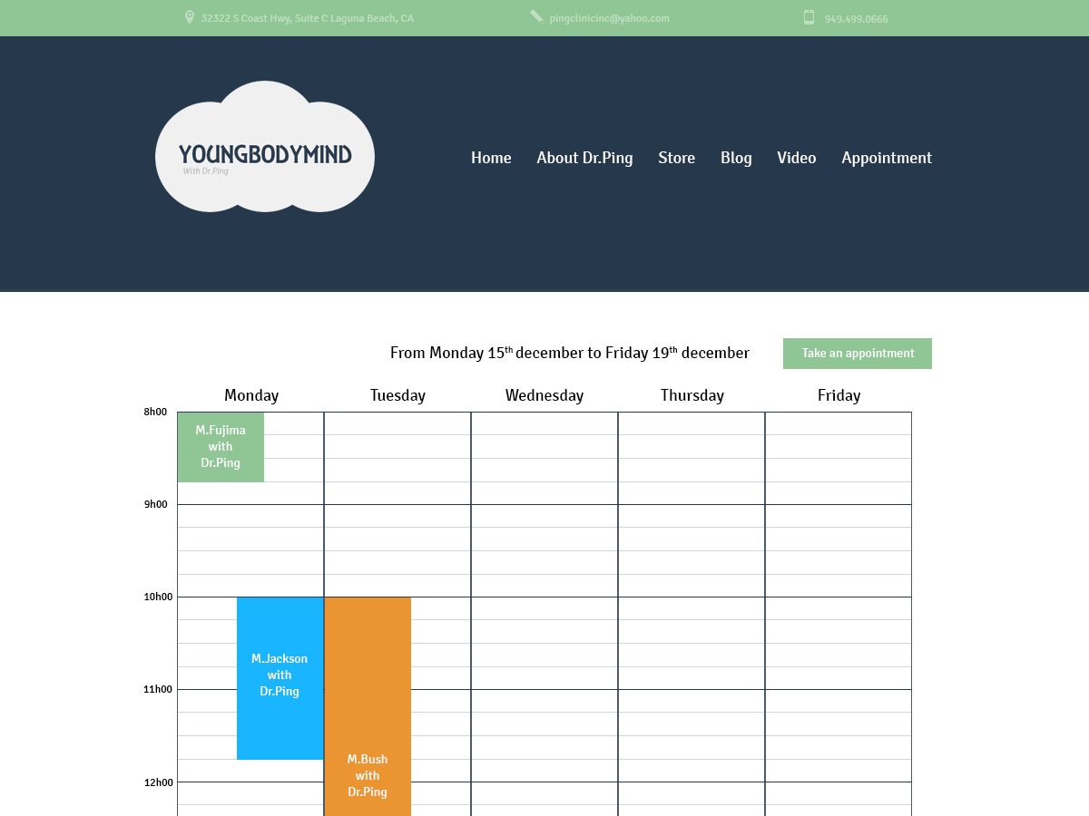 Diseño Web por Renol para YoungBodyMind.com | Diseño #5086263