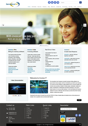 Web Design par pb pour ce projet | Design : #1414774