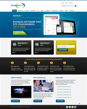 Web Design par pb pour ce projet | Design : #1414775