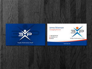 3timesp - Human Capital Consultancy Business Cards | Business Card Design by Atvento Graphics