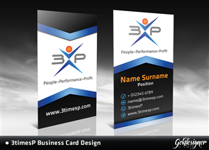 3timesp - Human Capital Consultancy Business Cards | Design de Carte de Visite par gekgrfx
