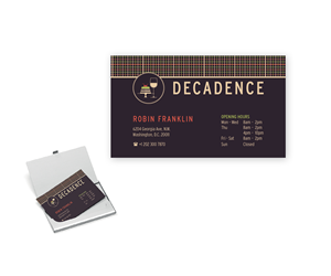 Diseño de Tarjeta de Presentación por Candela para este proyecto | Diseño #4977426