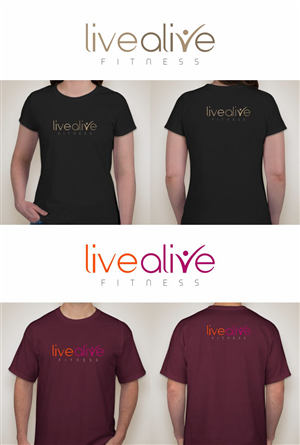 Logo Design by J Mahesh for Live Alive Fit | Design: #4974440