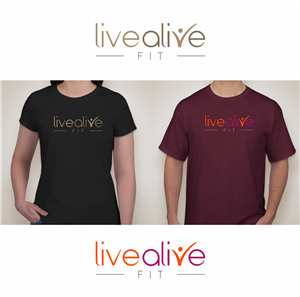 Logo Design by J Mahesh for Live Alive Fit | Design: #4978885
