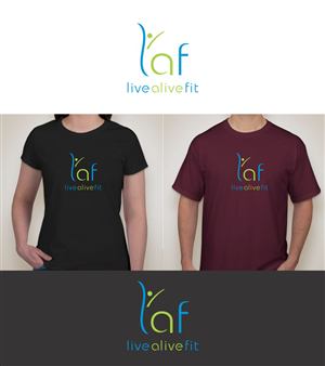 Diseño de Logo por J Mahesh para Live Alive Fit | Diseño: #4980019