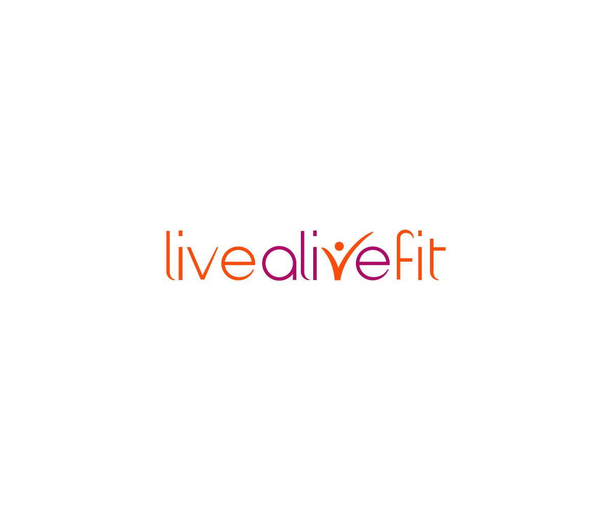 Logo Design by J Mahesh for Live Alive Fit | Design #4980028