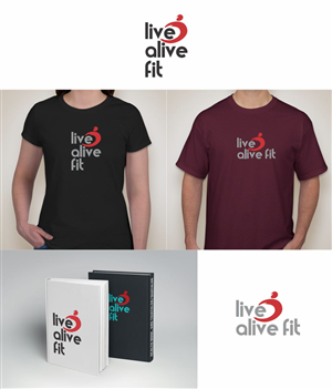 Logo Design by J Mahesh for Live Alive Fit | Design: #4992269