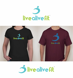 Logo Design by J Mahesh for Live Alive Fit | Design: #5002623