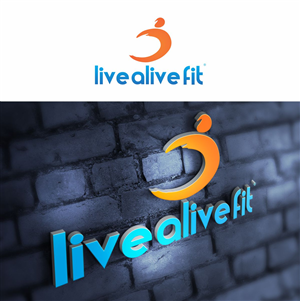 Logo Design by J Mahesh for Live Alive Fit | Design: #5002745