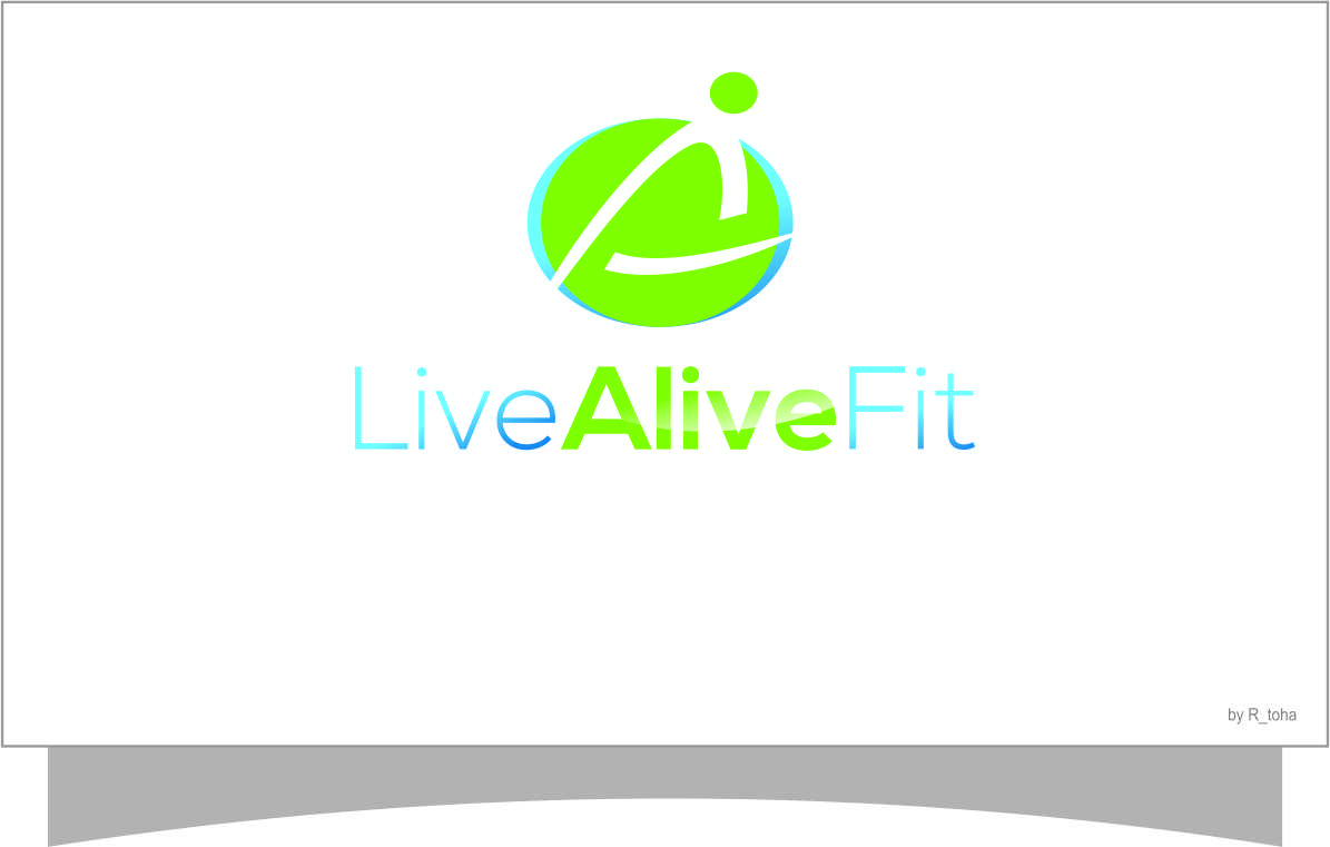 Logo Design by r-toha for Live Alive Fit | Design #4982202