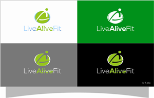 Diseño de Logo por r-toha para Live Alive Fit | Diseño: #4996849