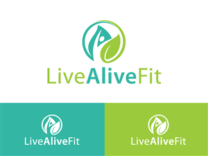 Logo Design by Colorflix™ for Live Alive Fit | Design: #4975292
