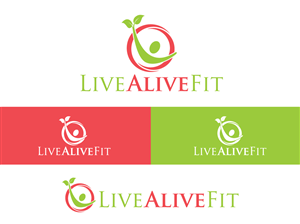 Logo Design by Colorflix™ for Live Alive Fit | Design: #4975297