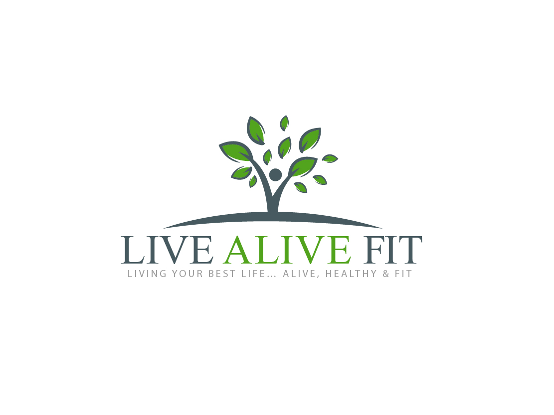 Logo Design by Colorflix™ for Live Alive Fit | Design #4975304