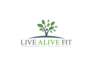 Logo Design by Colorflix™ for Live Alive Fit | Design: #4975304