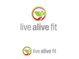 Logo Design by Colorflix™ for Live Alive Fit | Design: #4975311