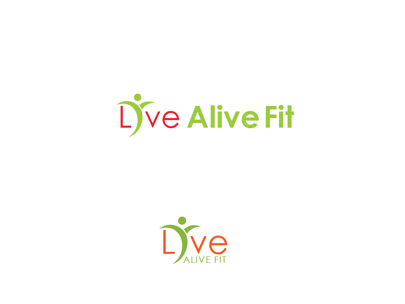 Logo Design by Colorflix™ for Live Alive Fit | Design #4975319