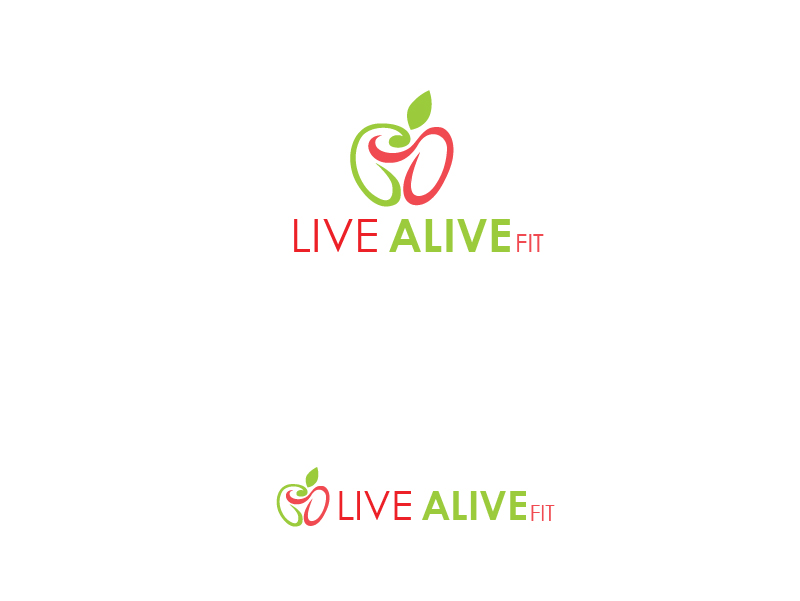 Logo Design by Colorflix™ for Live Alive Fit | Design #4975322