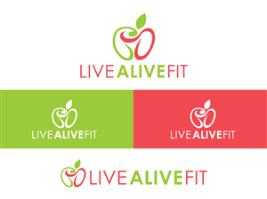 Logo Design by Colorflix™ for Live Alive Fit | Design: #4980172
