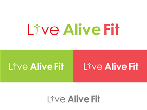 Logo Design by Colorflix™ for Live Alive Fit | Design: #4980399