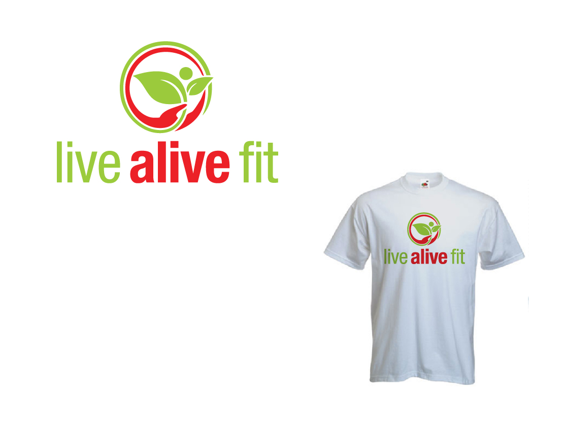 Logo Design by Colorflix™ for Live Alive Fit | Design #4980411