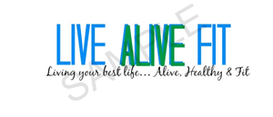 Logo Design by Graphic Designer for Live Alive Fit | Design #4976673