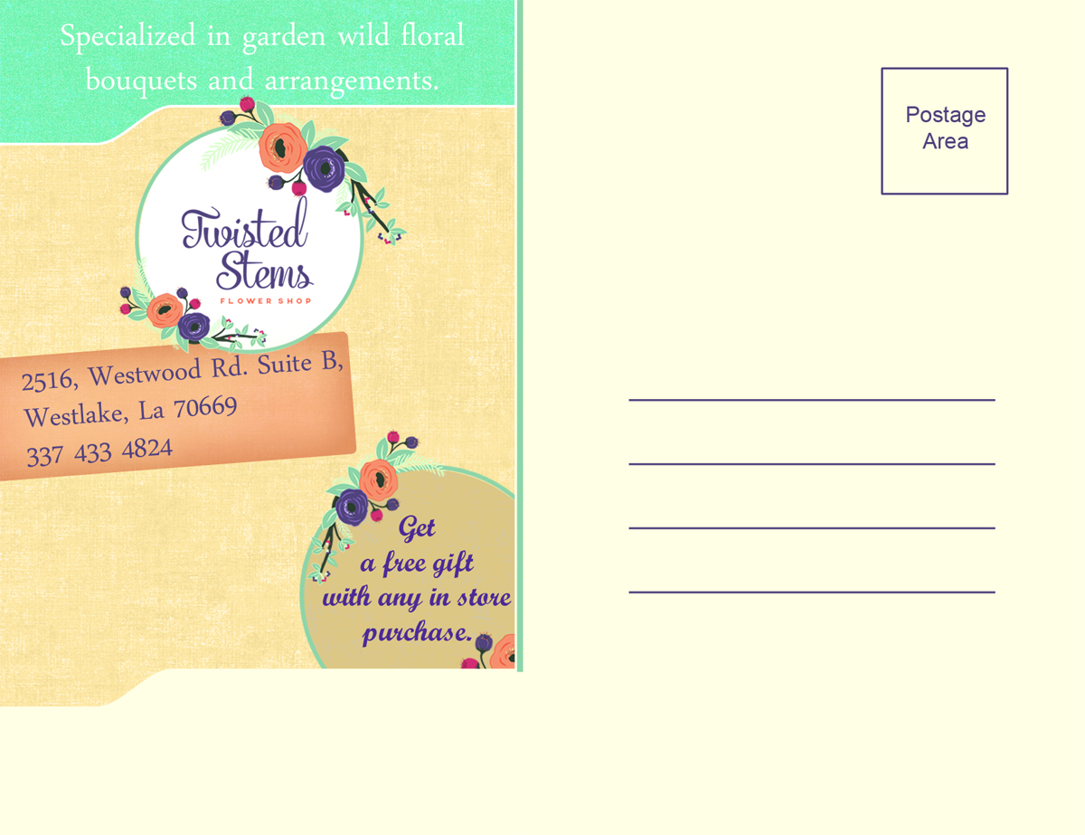 Postcard Design by Akshar Shailesh for this project | Design #4972576