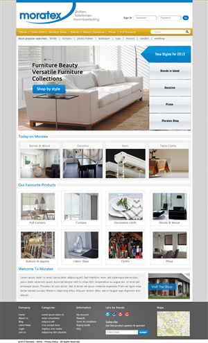 Web Design by OM for Geert Verschueren | Design: #1420083