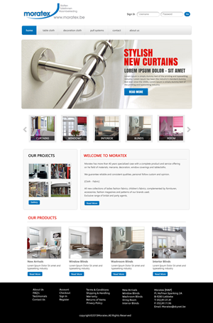 Web Design by OM for Geert Verschueren | Design: #1431794