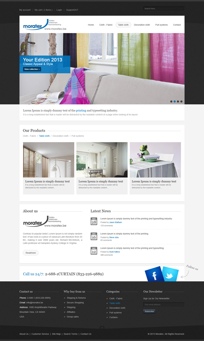 Web Design par Smile pour Geert Verschueren | Design #1398790