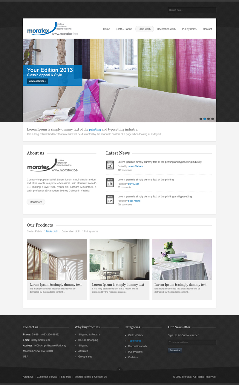 Web Design by Smile for Geert Verschueren | Design #1407131