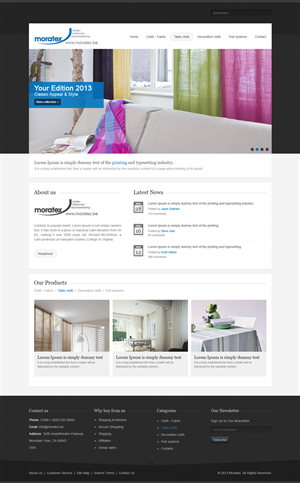 Web Design by Smile for Geert Verschueren | Design: #1407131
